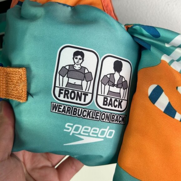 Speedo kids life vest size 30-50lbs - Picture 9 of 11